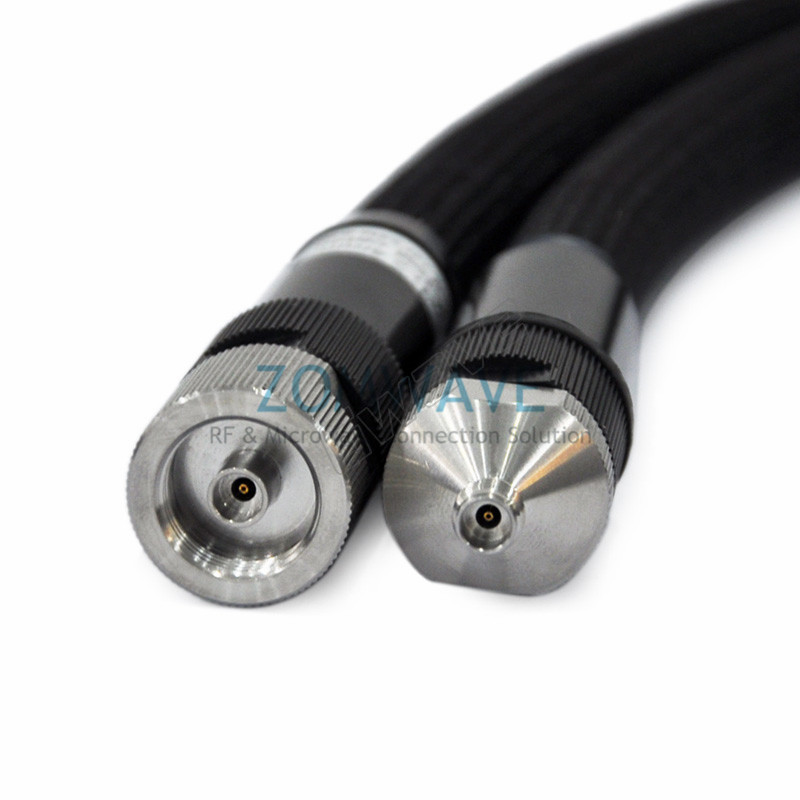 NMD1.85mm Female to 1.85mm Female VNA Test Cable With Multilayer Armor,DC-67GHz