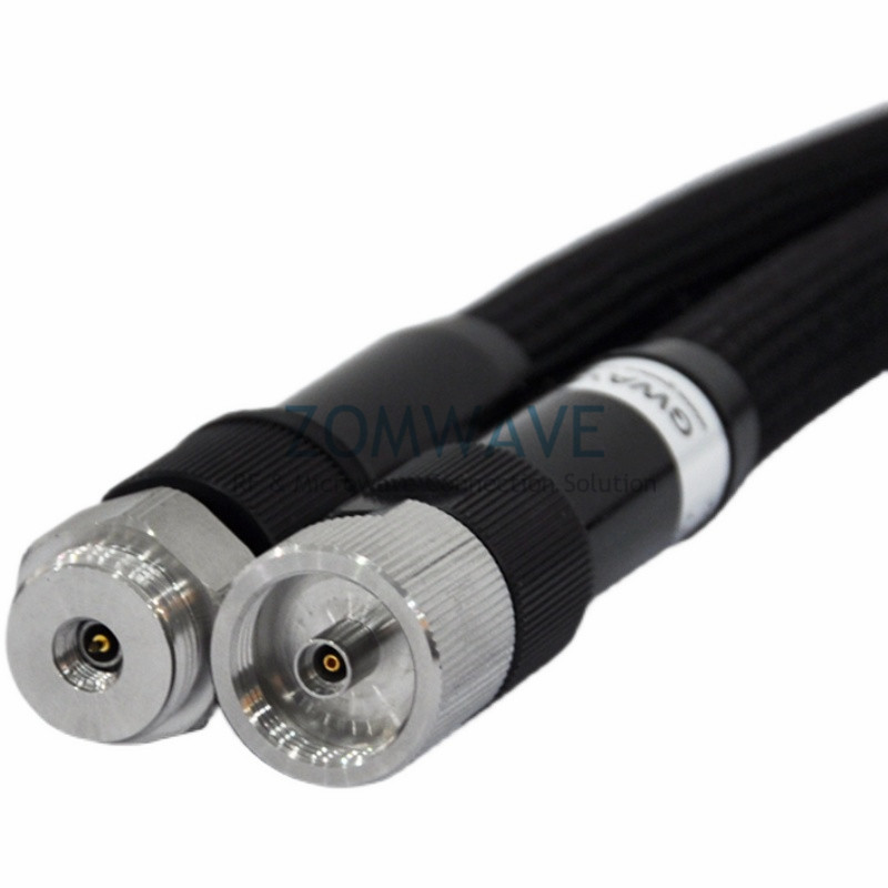 NMD2.92mm Female to NMD2.92mm Male VNA Test Cable With Multilayer Armor,DC-40GHz
