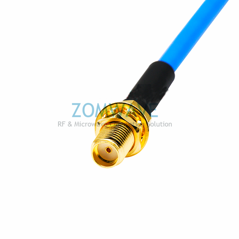 SMA Female to SMA Female, Formable .141''RG402 Cable, 12GHz