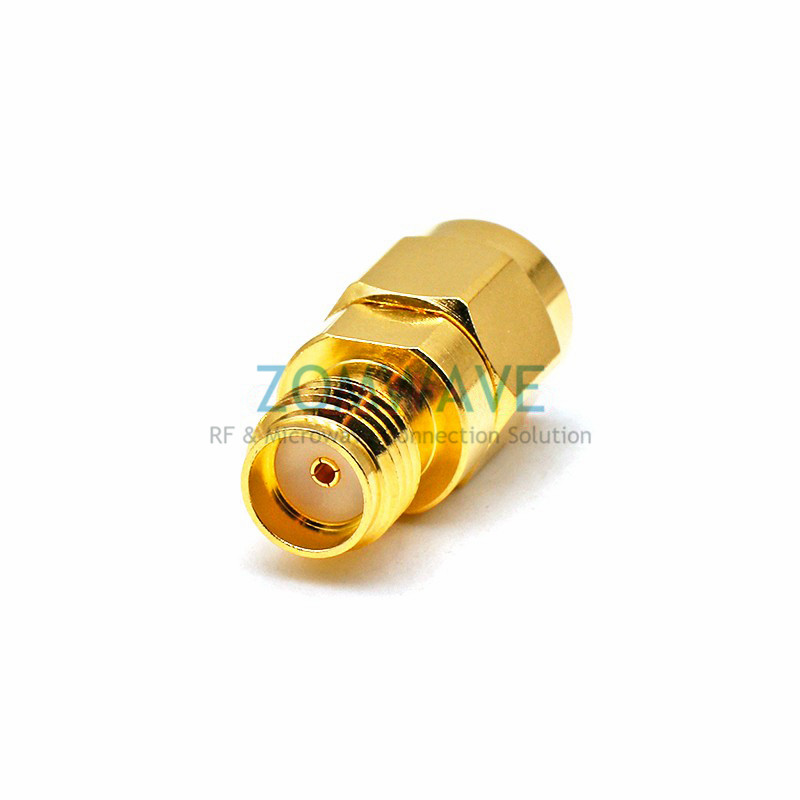 SMA Male to SMA Female Adapter, 18GHz