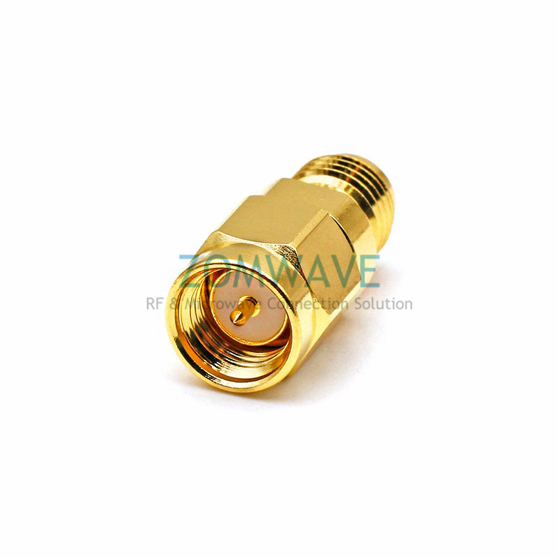 SMA Male to SMA Female Adapter, 18GHz