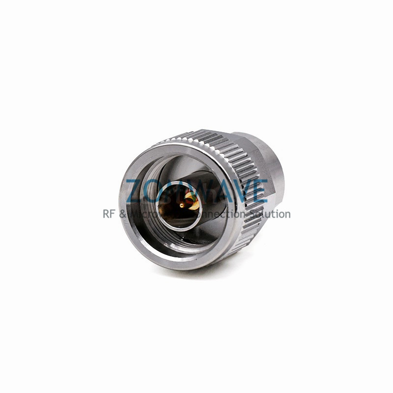 SMA Female to N Type Male Stainless Steel Adapter, 18GHz