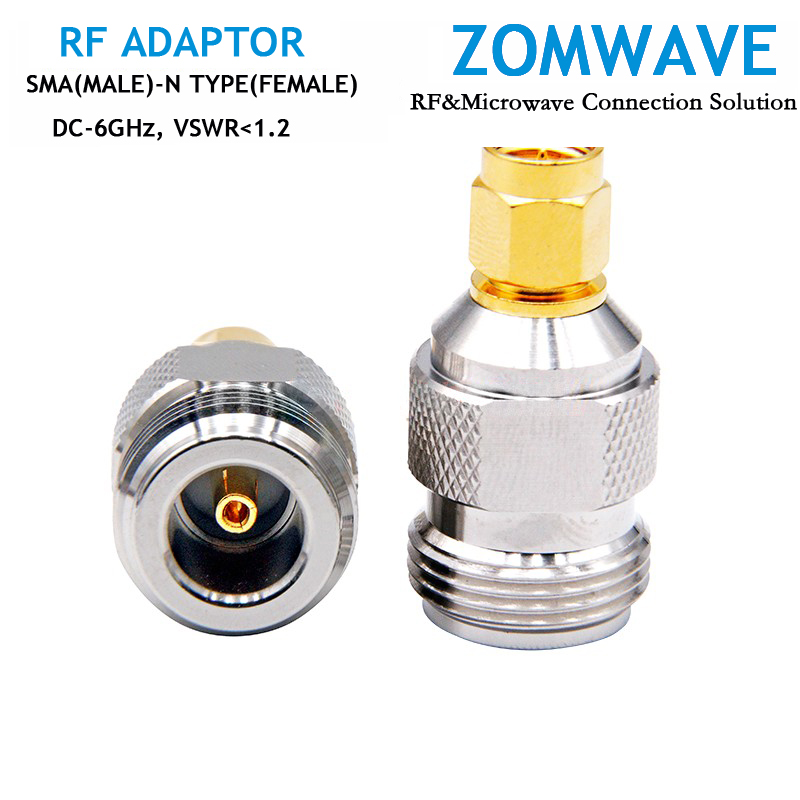 SMA Male to N Type Female Adapter, 6GHz