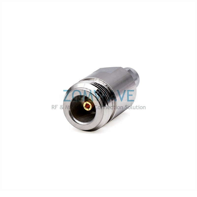 SMA Male to N Type Female Stainless Steel Adapter, 18GHz