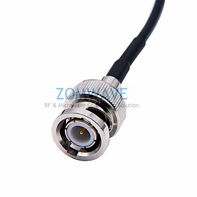 BNC Male to BNC Male, RG174 Cable, 3GHz