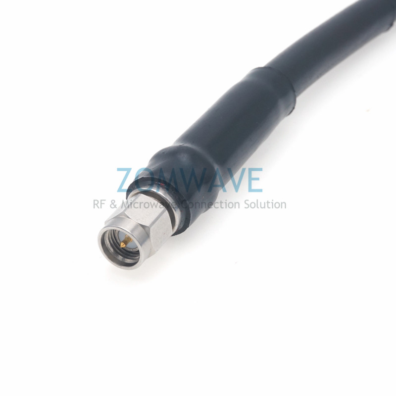 SMA Male to SMA Male Ultra Flexible RF Test Cable, Low Loss Phase-Stable, 26.5GH