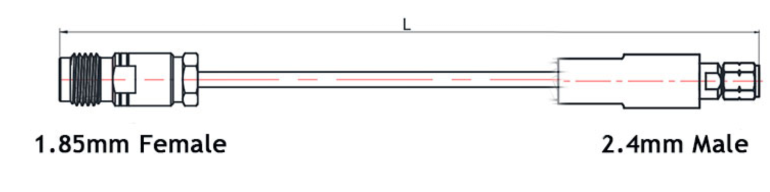 1.85mm cable, custom rf cables, low loss coaxial cable