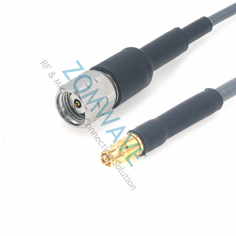 1.85mm Male to Mini SMP (SMPM/GPPO) Female, Flexible ZCXN 3506 Cable, 67GHz