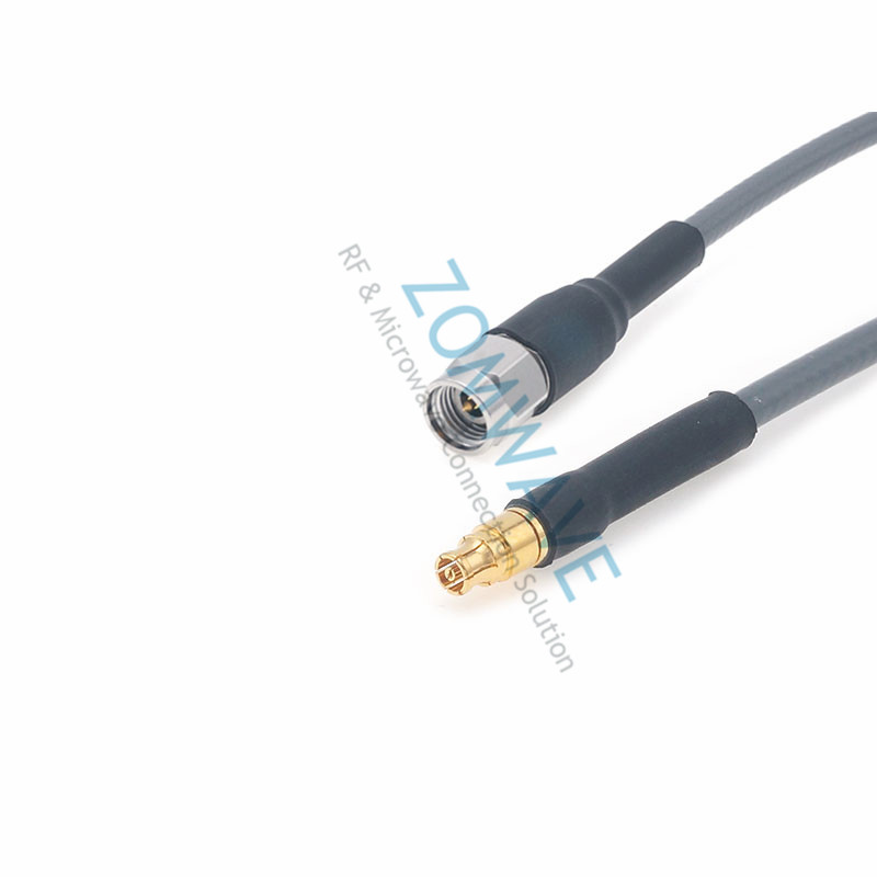 2.92mm Male to Mini SMP (SMPM/GPPO) Female, Flexible ZCXN 3506 Cable, 40GHz