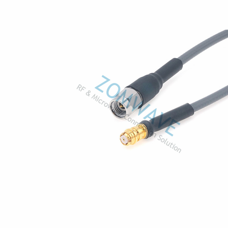 2.92mm Male to SMP(GPO) Female, Flexible ZCXN 3506 Cable, 40GHz