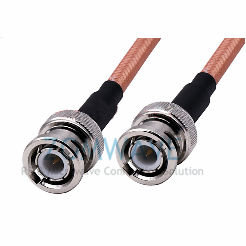 BNC Male to BNC Male, RG142 Double Shielded Cable, 4GHz