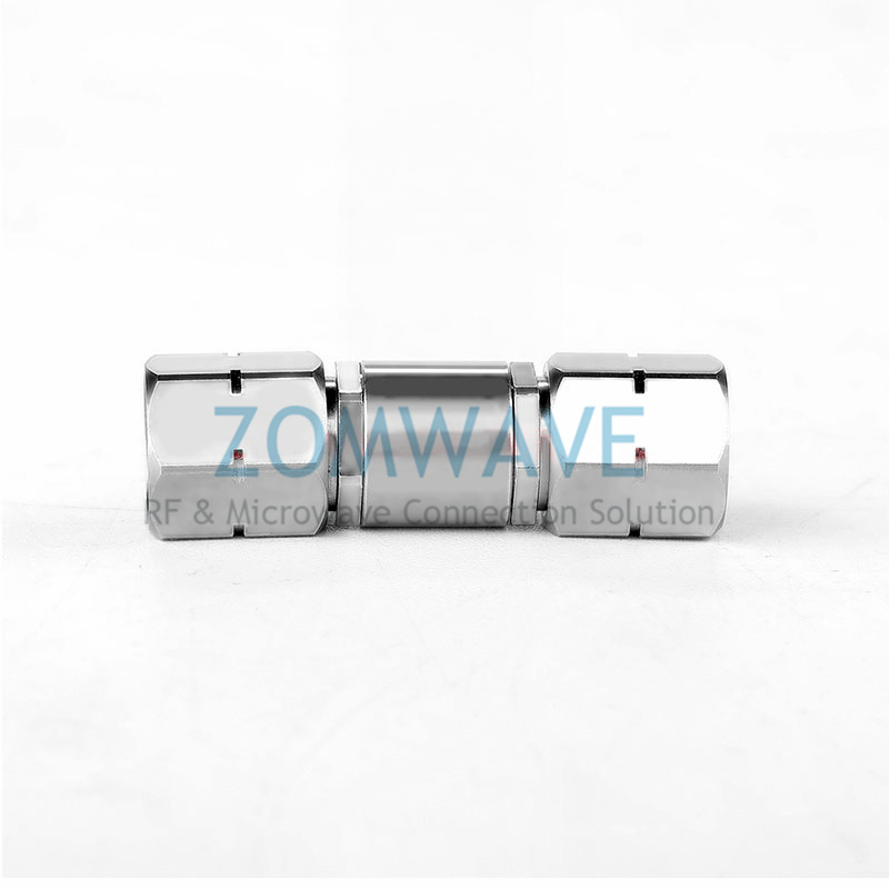 2.4mm Male to 2.4mm Male Stainless Steel Adapter, 50GHz