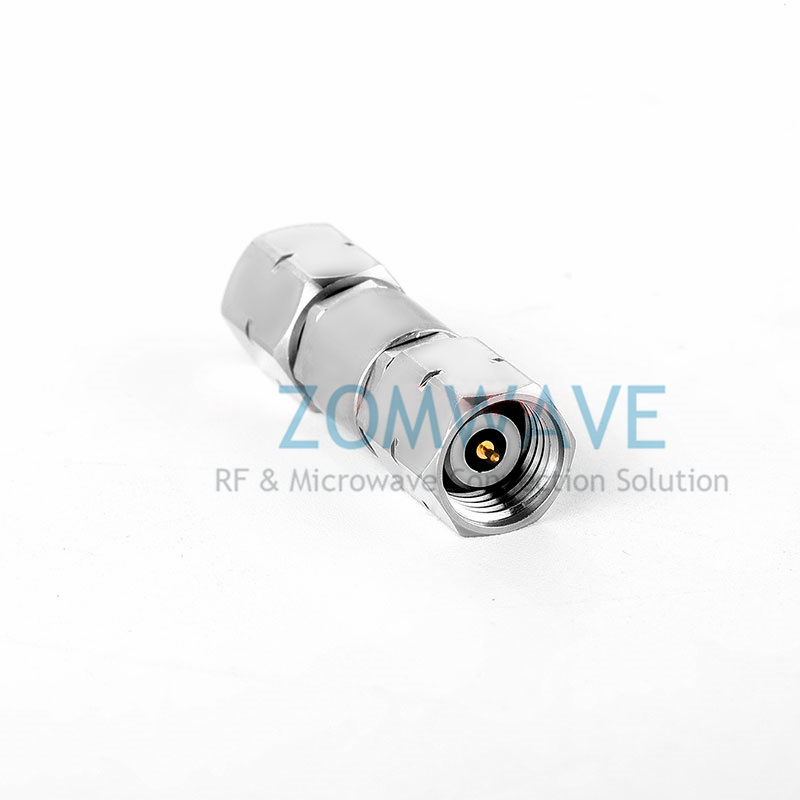 2.4mm Male to 2.4mm Male Stainless Steel Adapter, 50GHz