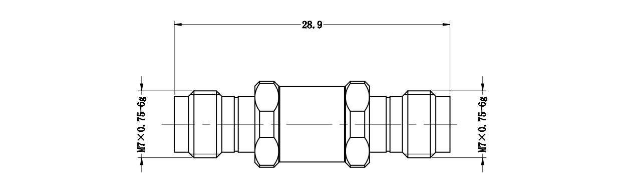 2.4mm adapter, 2.4mm female adapter, custom rf adapters