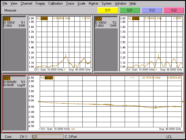 2.4mm Female to Mini SMP (SMPM/GPPO) Male Adapter, 40GHz