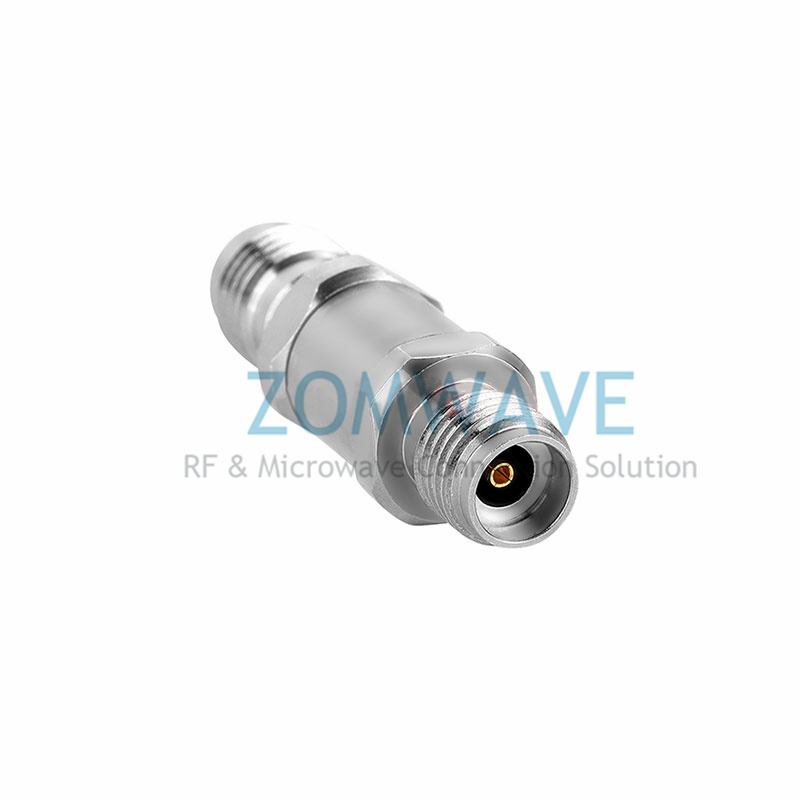 2.4mm Female to 3.5mm Female Stainless Steel Adapter, 27GHz