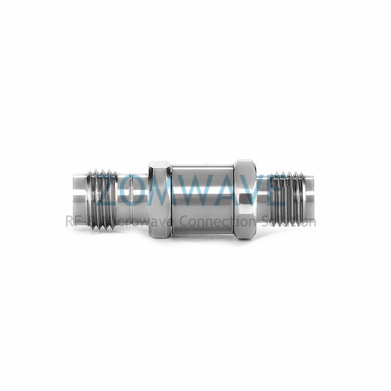 2.4mm Female to 3.5mm Male Stainless Steel Adapter, 27GHz