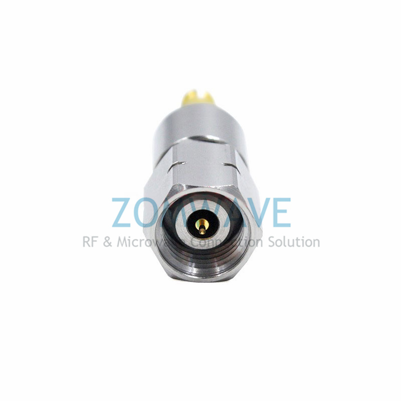 2.4mm Male to SMP (GPO) Female Stainless Steel Adapter, 40GHz