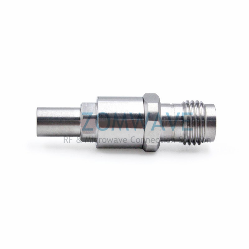 2.4mm Female to SMP (GPO) Male Stainless Steel Adapter, 40GHz