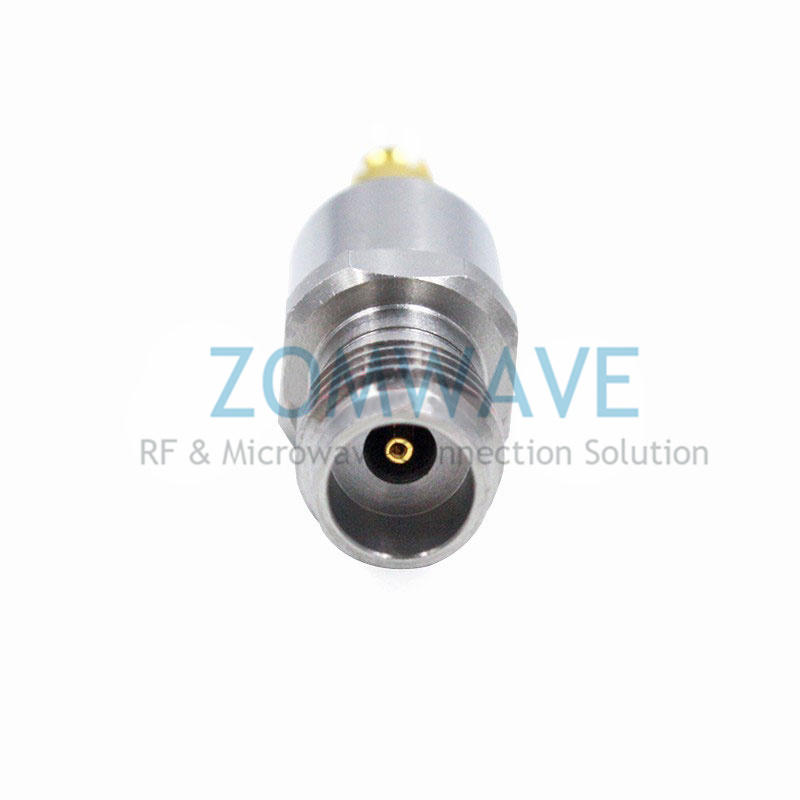 2.4mm Female to SMP (GPO) Female Stainless Steel Adapter, 40GHz