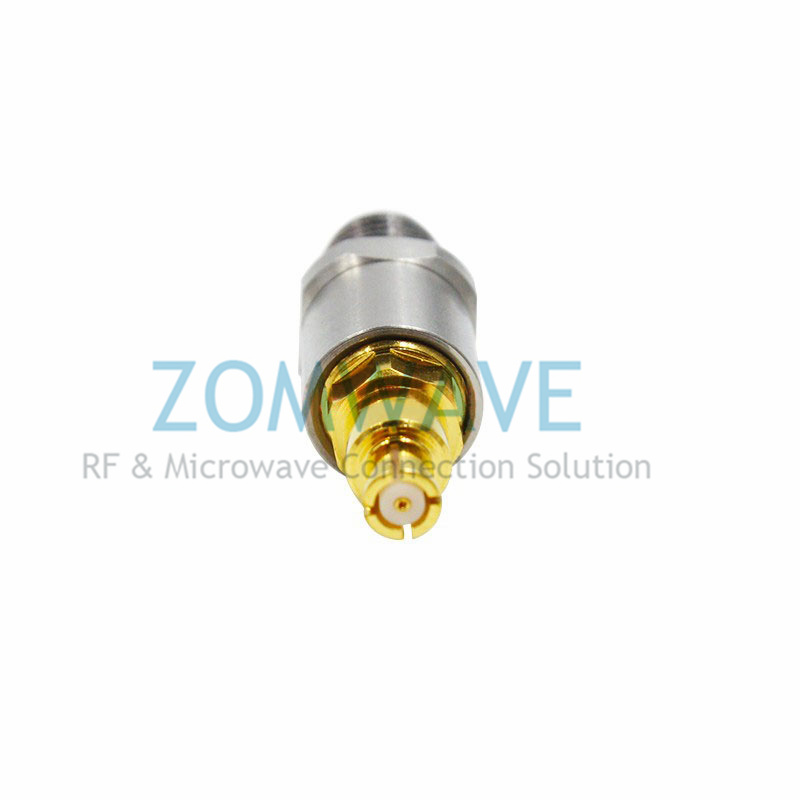 2.4mm Female to SMP (GPO) Female Stainless Steel Adapter, 40GHz
