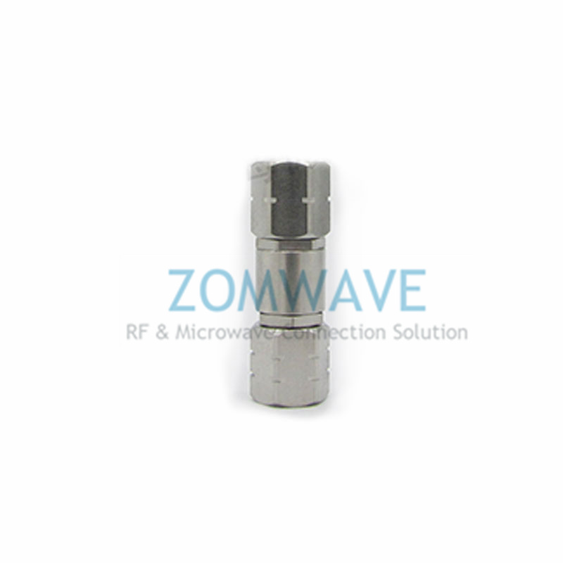 1.85mm Male to 2.4mm Male Stainless Steel Adapter, 50GHz