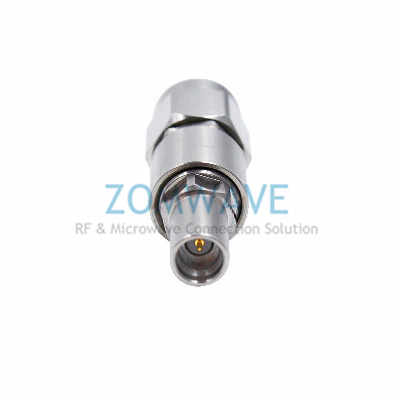 2.4mm Male to SMP (GPO) Male Stainless Steel Adapter, 40GHz