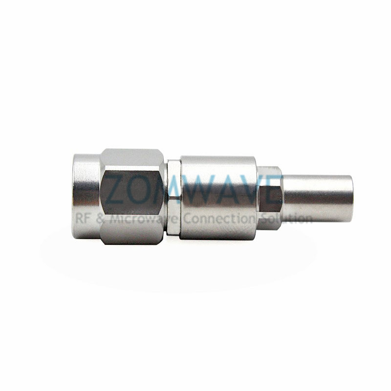 2.92mm Male to SMP (GPO) Male Stainless Steel Adapter, 40GHz