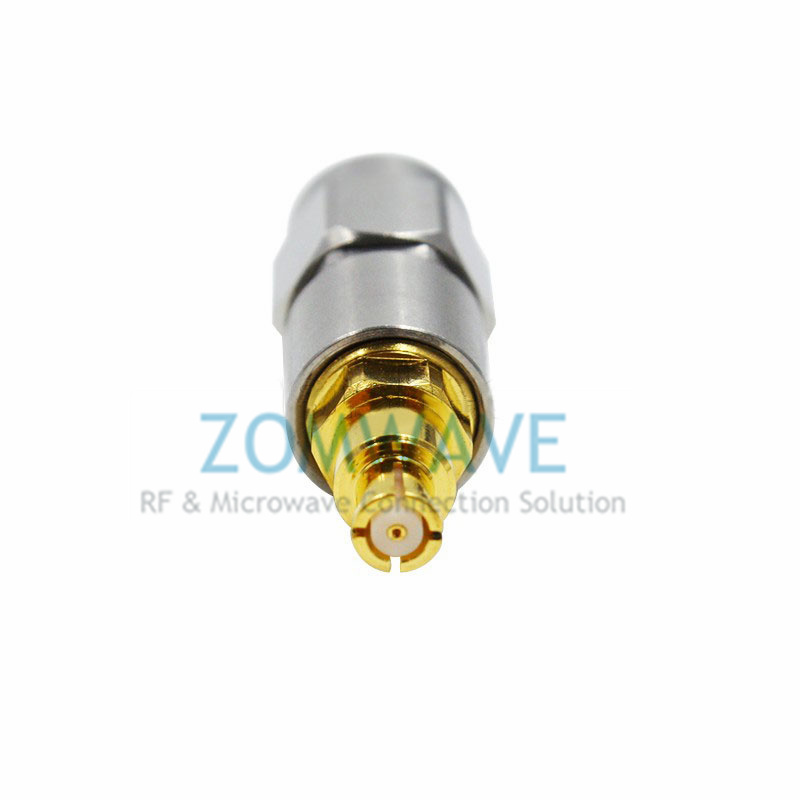 2.92mm Male to SMP (GPO) Female Stainless Steel Adapter, 40GHz