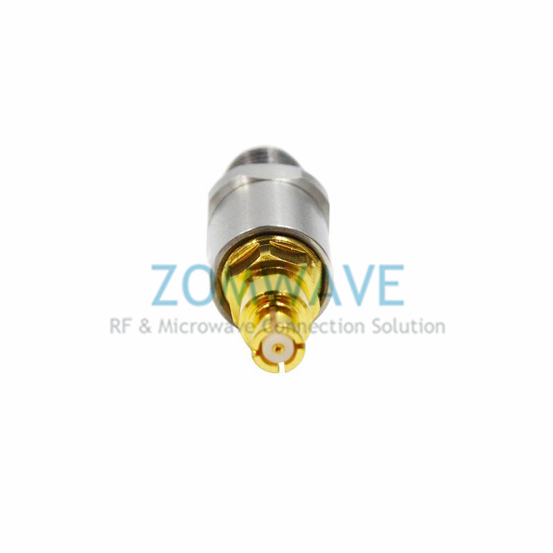 2.92mm Female to SMP (GPO) Female Stainless Steel Adapter, 40GHz