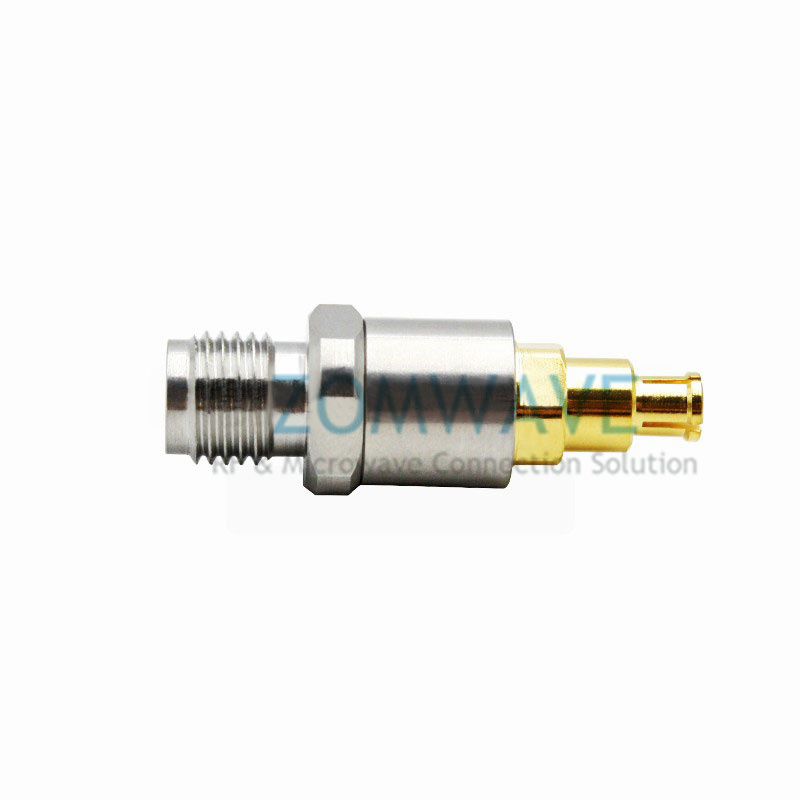 2.92mm Female to SMP (GPO) Female Stainless Steel Adapter, 40GHz