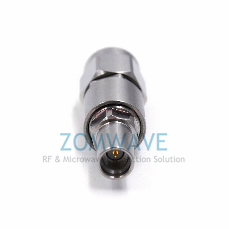 3.5mm Male to SMP (GPO) Male Stainless Steel Adapter, 26.5GHz