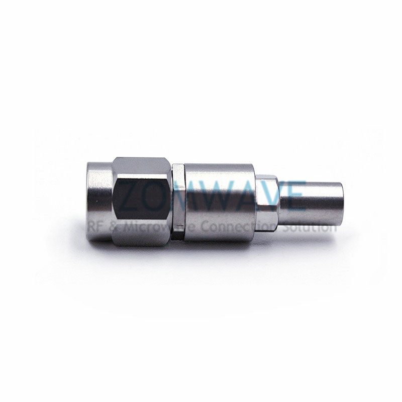 3.5mm Male to SMP (GPO) Male Stainless Steel Adapter, 26.5GHz