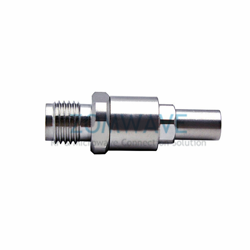 3.5mm Female to SMP (GPO) Male Stainless Steel Adapter, 26.5GHz