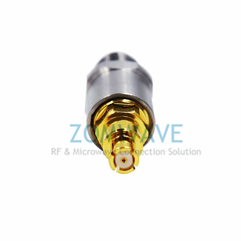 3.5mm Female to SMP (GPO) Female Stainless Steel Adapter, 26.5GHz