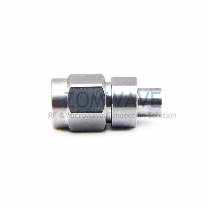 SMA Male to SMP (GPO) Male Stainless Steel Adapter, 18GHz