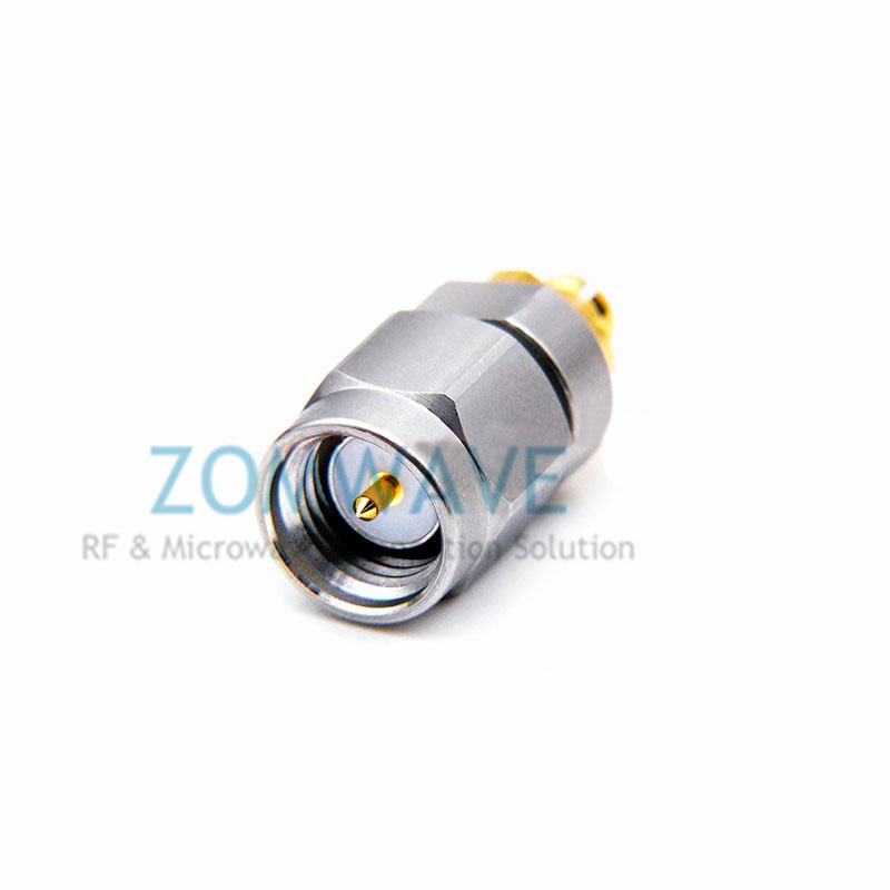SMA Male to SMP (GPO) Female Stainless Steel Adapter, 18GHz