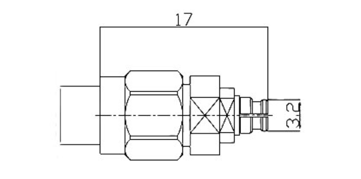 smp female adapter, gpo female adapter, sma male adapter