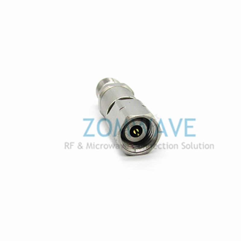 1.85mm Female to 2.4mm Male Stainless Steel Adapter, 50GHz