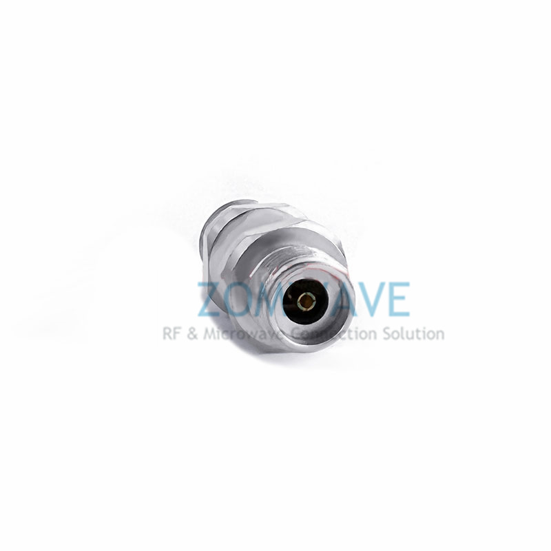 1.85mm Female to 2.92mm Female Stainless Steel Adapter, 40GHz