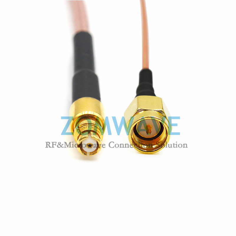 SMP(GPO) Female to SMA Male, RG316 Cable, 6GHz