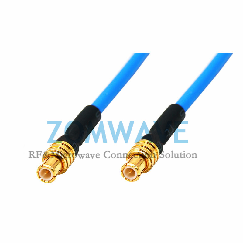 MCX Male to MCX Male, Flexible .86''_SS405 Cable, 6GHz