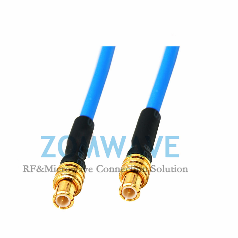 MCX Male to MCX Male, Formable .86''_RG405 Cable, 6GHz