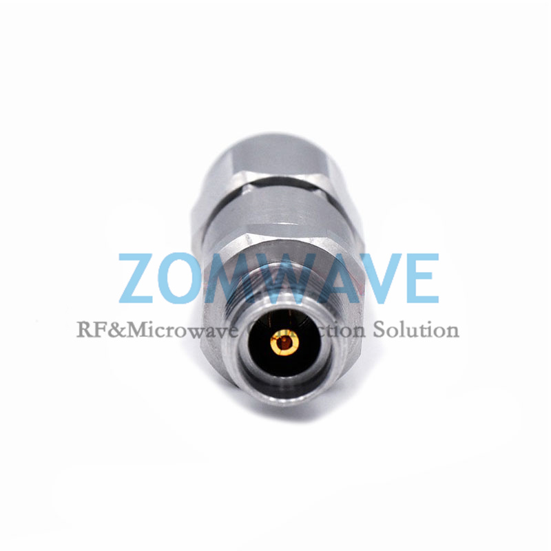 2.92mm Male to 3.5mm Female Stainless Steel Adapter, 26.5GHz