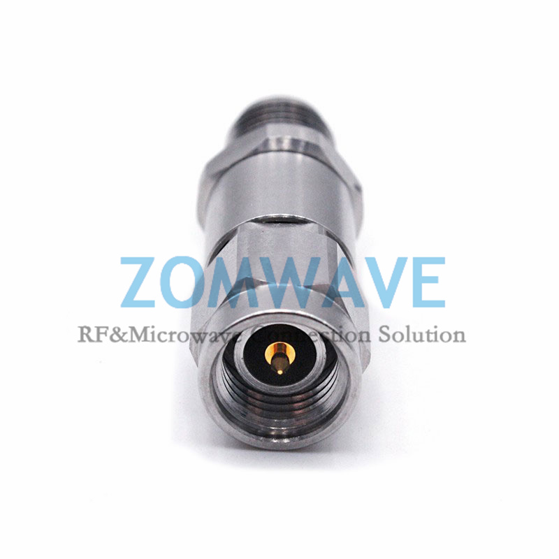 2.92mm Female to 3.5mm Male Stainless Steel Adapter, 26.5GHz