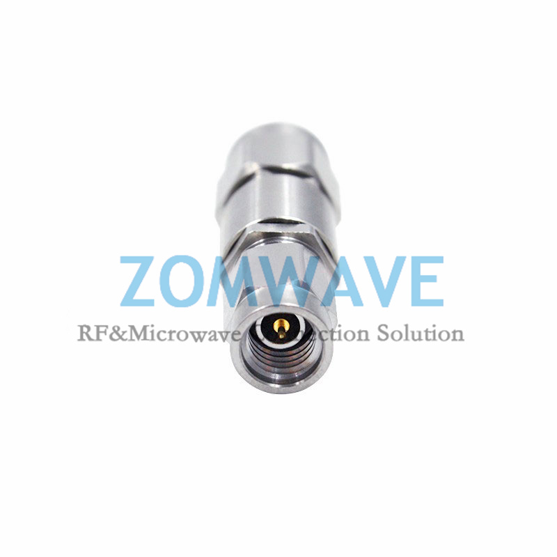 2.92mm Male to SSMA Male Stainless Steel Adapter, 40GHz