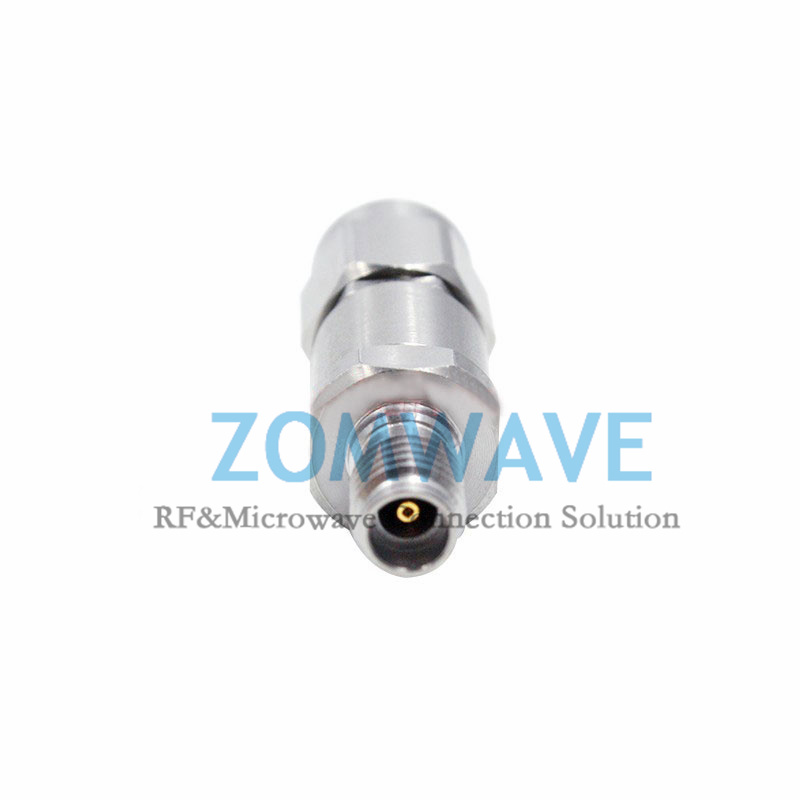 2.92mm Male to SSMA Female Stainless Steel Adapter, 40GHz
