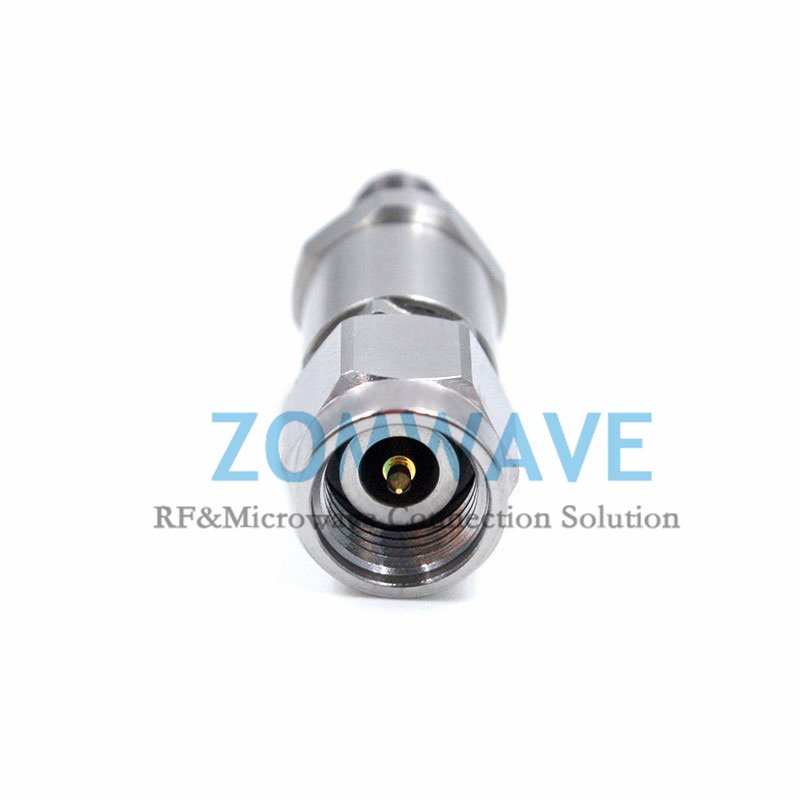 2.92mm Male to SSMA Female Stainless Steel Adapter, 40GHz