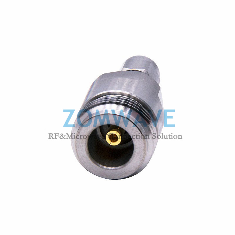 2.92mm Male to N Type Female Stainless Steel Adapter, 18GHz