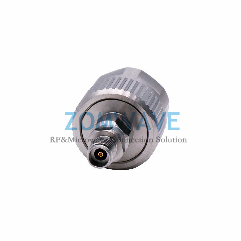 2.92mm Female to N Type Male Stainless Steel Adapter, 18GHz